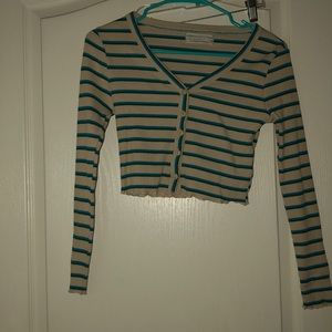 urban outfitters cropped cardigan